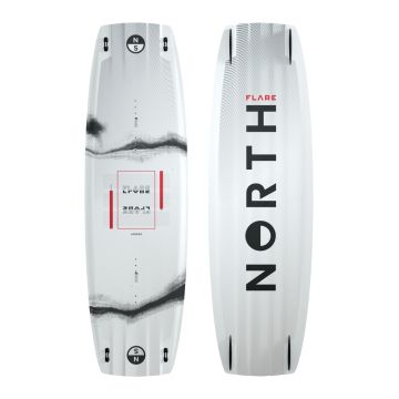 North Kiteboard Flare 100-White 2024 Kite Boards 1