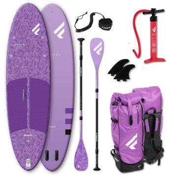 Fanatic SUP Komplett Set Package Diamond Air Pocket Lavendel 2024 Aufblasbare-SUP-Boards 1