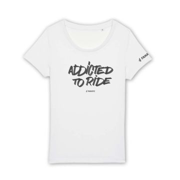 Fanatic T-Shirt Girls Tee SS Addicted white Damen 2021 Tops 1