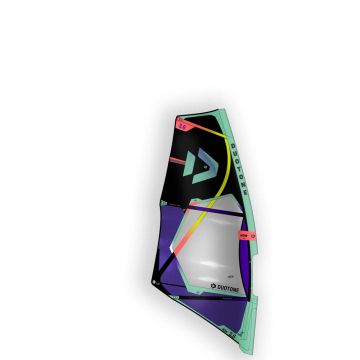 Duotone Windsurf Segel Now C17:black/pistachio 2024 Windsurfen 1