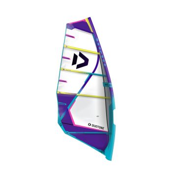 Duotone Windsurf Segel Duke C11:white/violet 2024 Segel 1