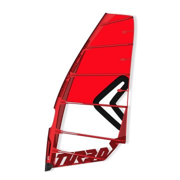 Severne Windsurf Segel TURBO GT red 2023 Freeride 1