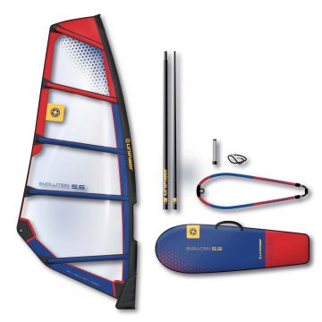 Unifiber Windsurf Rigg Evolution II Complete Rig - (co) Segel 1