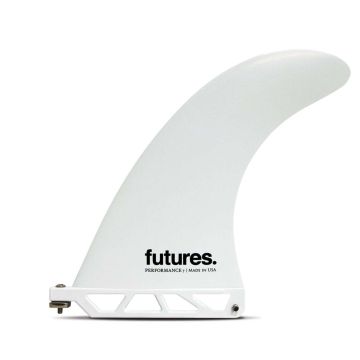 Futures Finnen Single Fin Performance 7.0 Thermotech US Weiss 2024 Wellenreiten 1