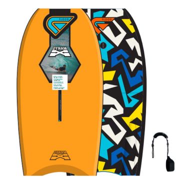 Flood Bodyboard Dynamx Stringer Orange Tribe II - 2024 Wellenreiten 1