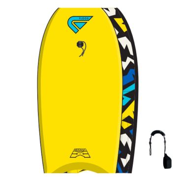 Flood Bodyboard Dynamx Stringer Gelb Tribe II - 2024 Wellenreiten 1