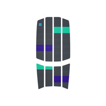 Duotone Kite Zubehör Traction Pad Team Front (Mini) C54:dark-grey/violet 2025 Bindungen 1