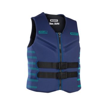 ION Wakeboard Weste Booster USCG Front Zip black 2024 Wakeboarden 1