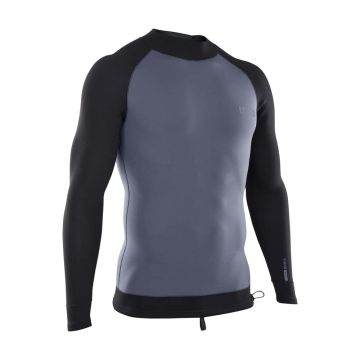 ION Neo-/ Thermotop Neo Top Men LS 2/2 steel blue/black 2021 Neopren 1