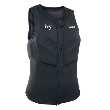 ION Prallschutz Weste Ivy Vest Front Zip black 2023 Kiten 1