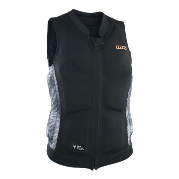 ION Prallschutzweste Lunis Vest Front Zip 900 black 2024 Wakeboard Westen 1