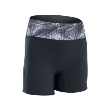 ION Neopren Zubehör Rashguard Shorts Damen 013 black-flowers 2023 SUP Anzüge 1