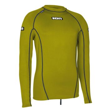 ION UV-Shirt Rashvest Rashguard Men LS - Promo (CN) mustard 2020 Tops, Lycras, Rashvests 1