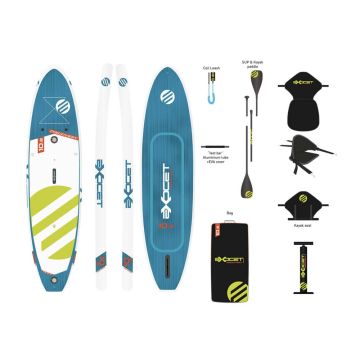 Exocet Stand Up Paddle Board Discovery Premium Package 2024 iSUP - Komplett Set 1