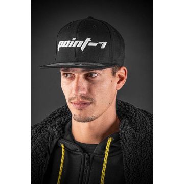 Point 7 Cap P7 Snapback Cap - 110 flexfit Black Caps 1