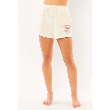 Sisstr Walkshorts PEACHY DAYS FLEECE SHORT VWT-Vintage White 2022 Walkshorts 1