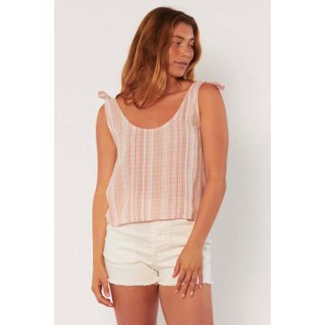 Sisstr Woven PALI WOVEN TANK PKS-Pink Smoke 2022 Sweater 1