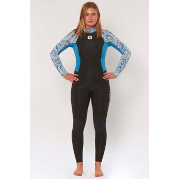 Sisstr Neoprenanzug SUMMER SEAS CLR BLOCK BK ZIP FULL SUIT 3/2 Damen Langarm OCE - Ocean 2022 Neopren 1