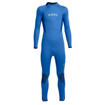 Xcel Neoprenanzug Youth Axis OS 5/4 Junior Langarm Saphire Blue 2024 Kinder Neoprenanzüge 1