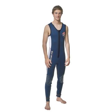 Ascan Neoprenanzug Cup Long John 2.5 Herren Kurzarm blau (co) SUP Anzüge 1