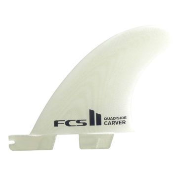 FCS Finnen II Carver PG Small Quad Rear Side Byte Retail Fins (co) Wellenreiten 1