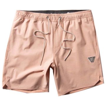 Vissla Boardshorts Solid Sets 17.5" Ecolastic DOG-Dusty Orange Herren 2022 Fashion 1