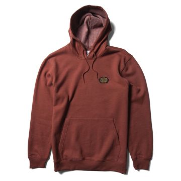 Vissla Pullover Solid Sets Eco PO Hoodie HBR-Barn Red Heather Herren 2024 Fashion 1