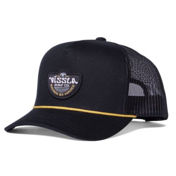 Vissla Cap West Winds Eco Trucker Hat BLK-Black Caps 1