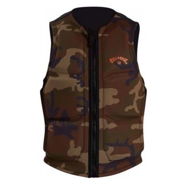 Billabong Wake Weste PRO WAKE VEST BIP1-1449-MILITARY CAMO 2022 Wakeboarden 1