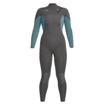 Xcel Neoprenanzug Womens Comp X2 4/3 Damen Langarm Graphite / Tinfoil Flower 2024 Neopren 1