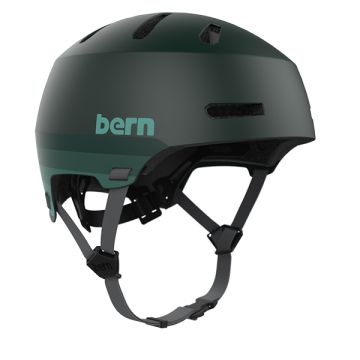 Bern Wake Helm Macon 2.0 H20 Matte Retro Forest Green 2021 Wakeboard Helme 1