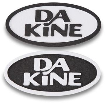 DaKine Snow Zubehör RETRO OVAL STOMP BLACK / WHITE unisex 2024 Stomp Pads 1