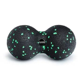 Blackroll Faszienrolle Duoball 08 black-green (co) Accessoires 1