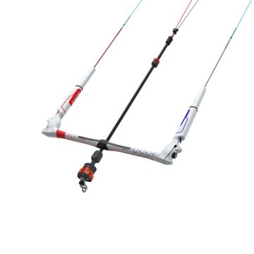 Duotone Kite Bar Click Bar Quad Control C76:light-grey/red 2025 Kite Bars 1