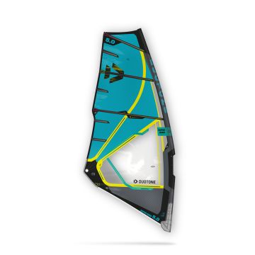 Duotone Windsurf Segel Super Hero C22:turquoise-grey 2020 Segel 1