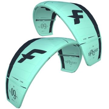 F-One Tubekite BANDIT XVI A - MINT / ONYX 2024 Kites 1