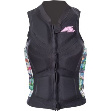 F2 Prallschutz Weste WAKE & SUP VEST - Woman Black 2024 Wakeboard Westen 1