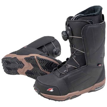 F2 Snowboard Boot Softboot Eliminator Dual TGF Schwarz Herren 2025 Boots 1