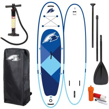 F2 SUP Komplett Set Prime Plus SMO inkl. Paddel Blue 2021 iSUP - Komplett Set 1