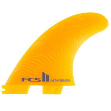 FCS Finnen FCS 2 Performer Neo Glass Mango Tri Fins - (co) Finnen 1