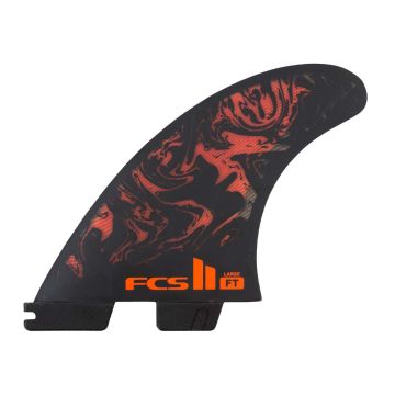 FCS Finnen FCS II FT PC Black/Red Tri Retail Fins - (co) Wellenreiten 1