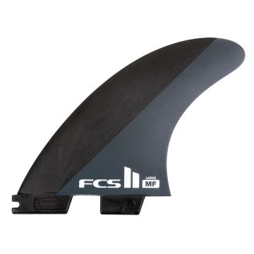 FCS Finnen II MF Neo Carbon Black/Charcoal Large Tri Fins (co) Finnen 1