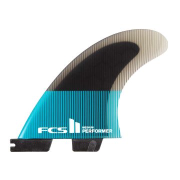 FCS Finnen II Performer PC XSmall Teal/Black Tri Retail Fins (co) Finnen 1