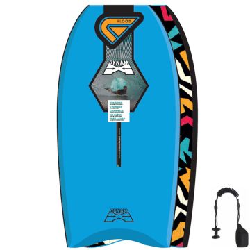 Flood Bodyboard Dynamx Stringer Blau Tribe II - 2024 Bodyboards 1