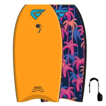 Flood Bodyboard Dynamx Stringer Orange Palm II - 2024 Bodyboards 1