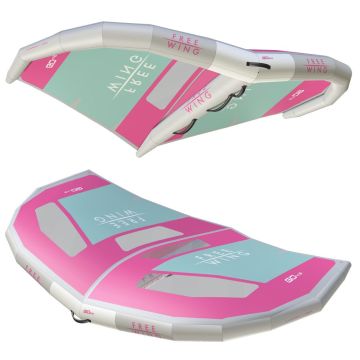 FreeWing Surf Wing GO V2 WINDOW Blue and Pink 2024 Wings 1