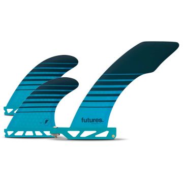 Futures Finnen 2+1 Fin Set Solus Hatchet Honeycomb Blau 2024 Wellenreiten 1