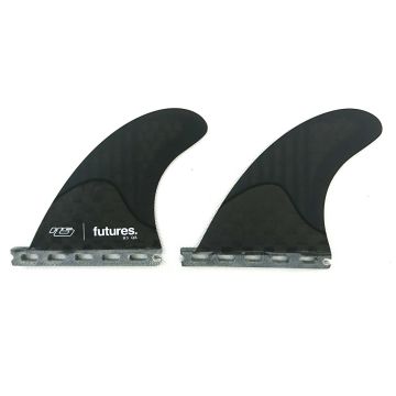 Futures Finnen Quad Fin Set HS Rear Generation Hayden Cox Smoke 2024 Wellenreiten 1