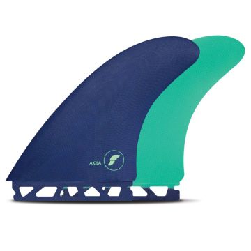 Futures Finnen Twin Fin Set Akila Fiberglass Violett (co) Finnen 1