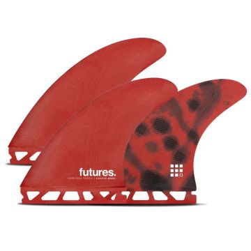 Futures Wellenreiter Finne Thruster Fin Set Coffin Bros Control - 2024 Wellenreiten 1